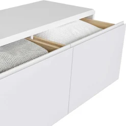 Moderne Garderobenmöbel aus Holz in Weiß - Oranias (dreiteilig)^Wohnen Clearance