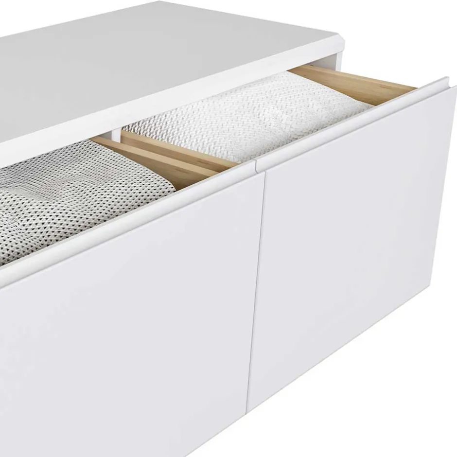 Moderne Garderobenmöbel aus Holz in Weiß - Oranias (dreiteilig)^Wohnen Clearance