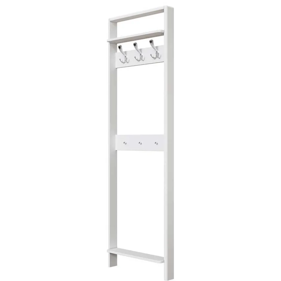 Moderne Garderobenmöbel aus Holz in Weiß - Oranias (dreiteilig)^Wohnen Clearance