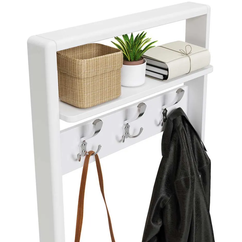 Moderne Garderobenmöbel aus Holz in Weiß - Oranias (dreiteilig)^Wohnen Clearance