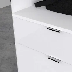 Wohnen Moderne Garderobenmöbel Schrankwand - Ejulia (vierteilig)