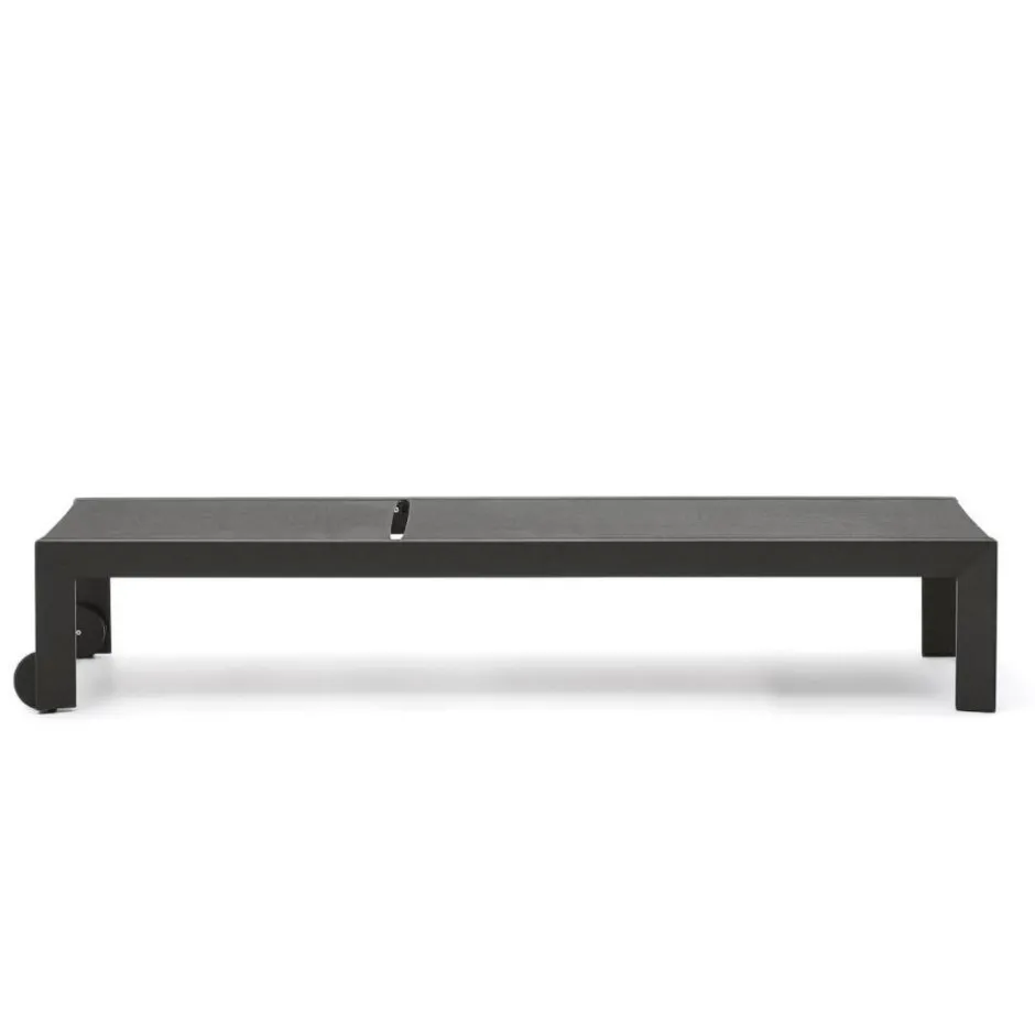 Moderne Gartenliege in Dunkelgrau - Babet^Wohnen Hot