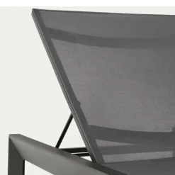 Moderne Gartenliege in Dunkelgrau - Babet^Wohnen Hot