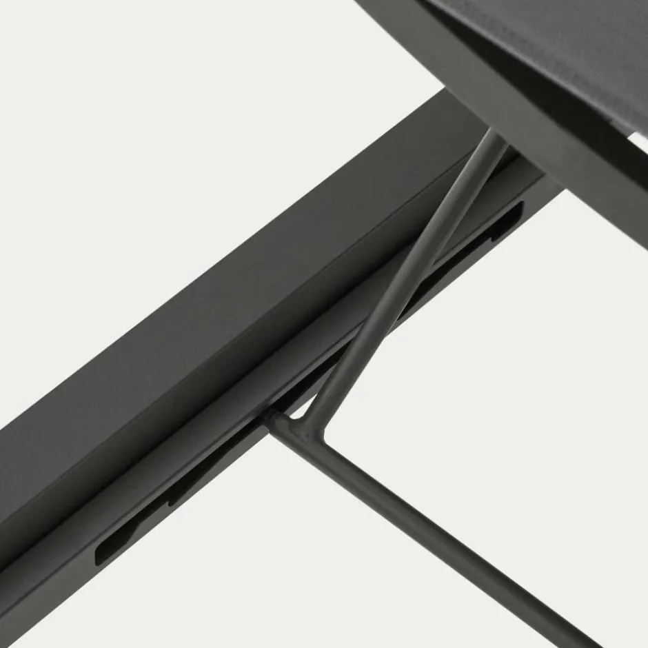 Moderne Gartenliege in Dunkelgrau - Babet^Wohnen Hot