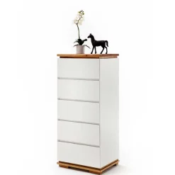 Moderne Hochkommode in Weiß - Vangels^Wohnen Outlet