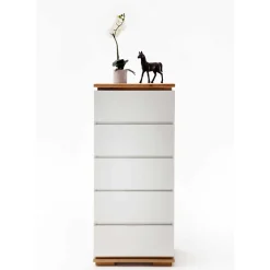 Moderne Hochkommode in Weiß - Vangels^Wohnen Outlet