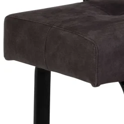 Moderne Microfaser Eckbank mit Bügelgestell - Elfetes^Wohnen Discount