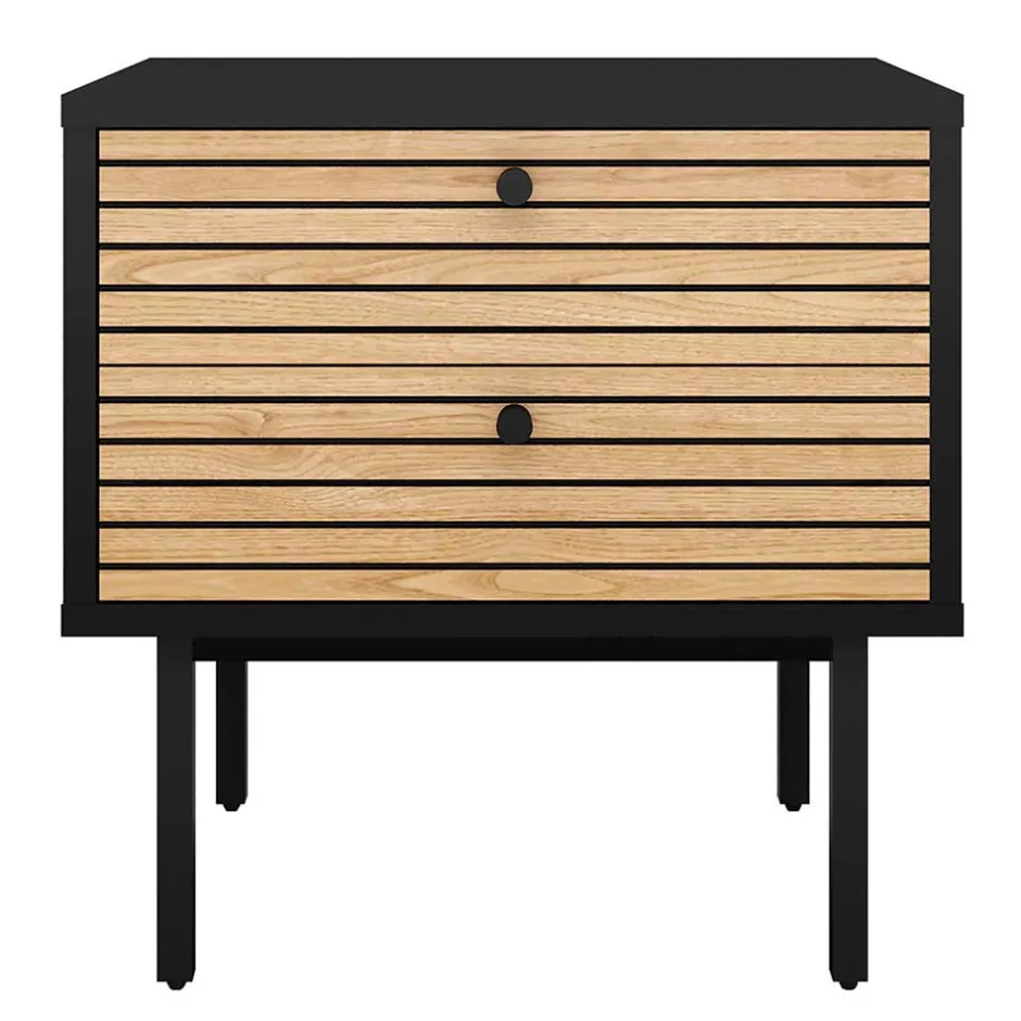 Wohnen Moderne Nachtkommode im Skandinavischen Stil - Varaba