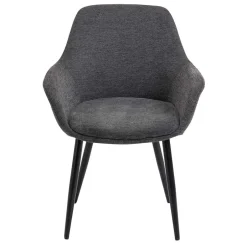 Wohnen Moderne Polsterstühle mit Armlehnen - Salottivo (2er Set)