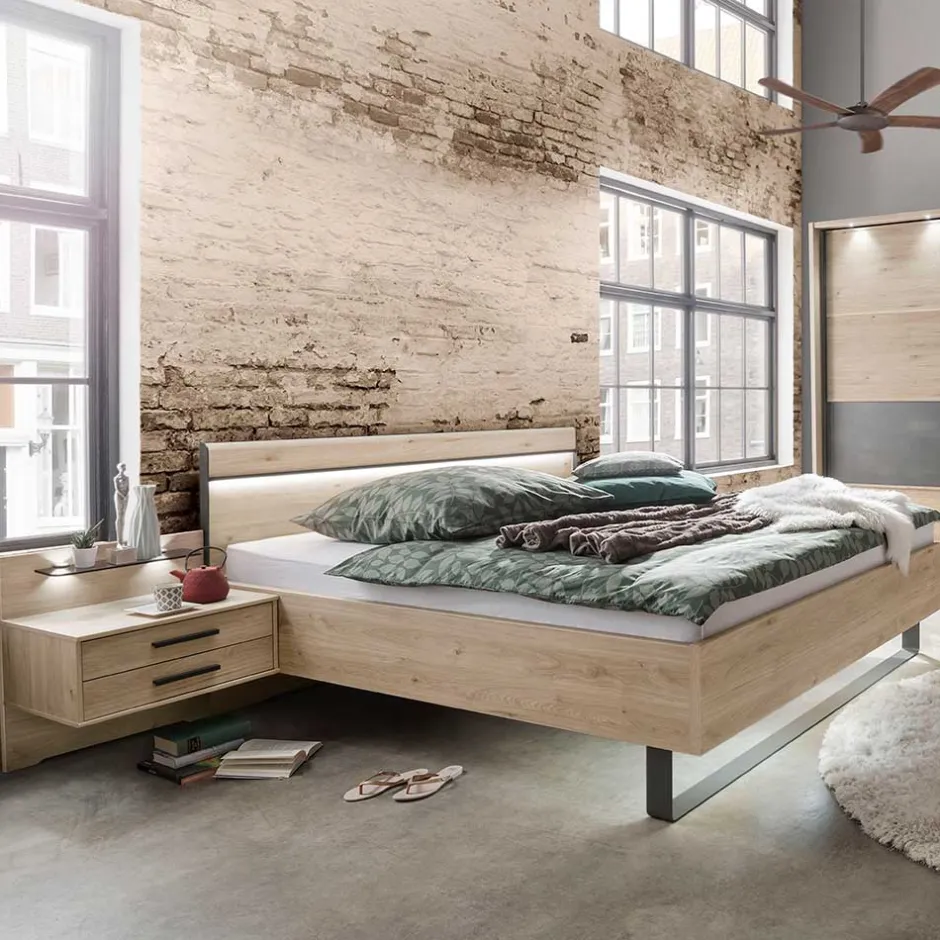 Wohnen Moderne Schlafzimmermöbel Kombi - Licruva (vierteilig)