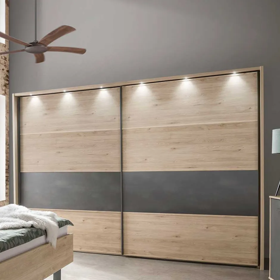 Wohnen Moderne Schlafzimmermöbel Kombi - Licruva (vierteilig)