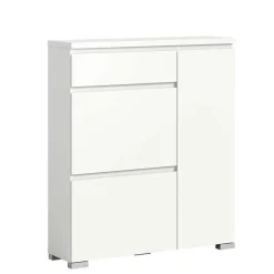 Wohnen Moderne Schuh-Kombikommode in Weiß - Dany