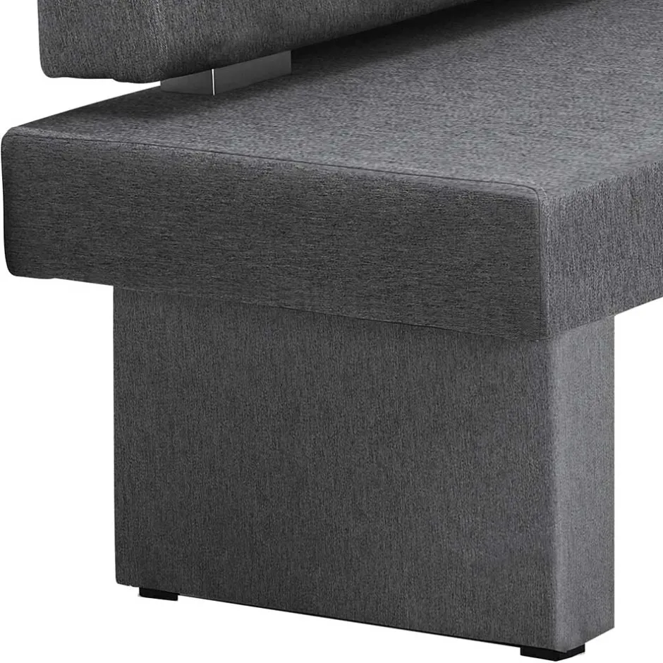 Moderne Stoff Eckbank in Grau - Classimo^Wohnen