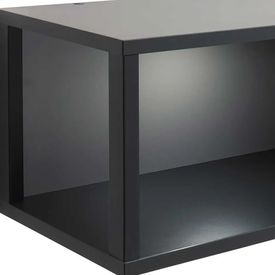 Moderne TV Anbauwand in Grau - Ridona (zweiteilig)^Wohnen Hot