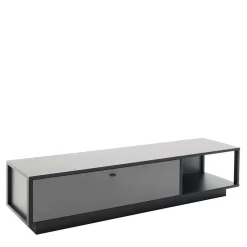 Moderne TV Anbauwand in Grau - Ridona (zweiteilig)^Wohnen Hot