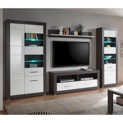 Wohnen Moderne TV Wohnwand als Set - Istensa (vierteilig)