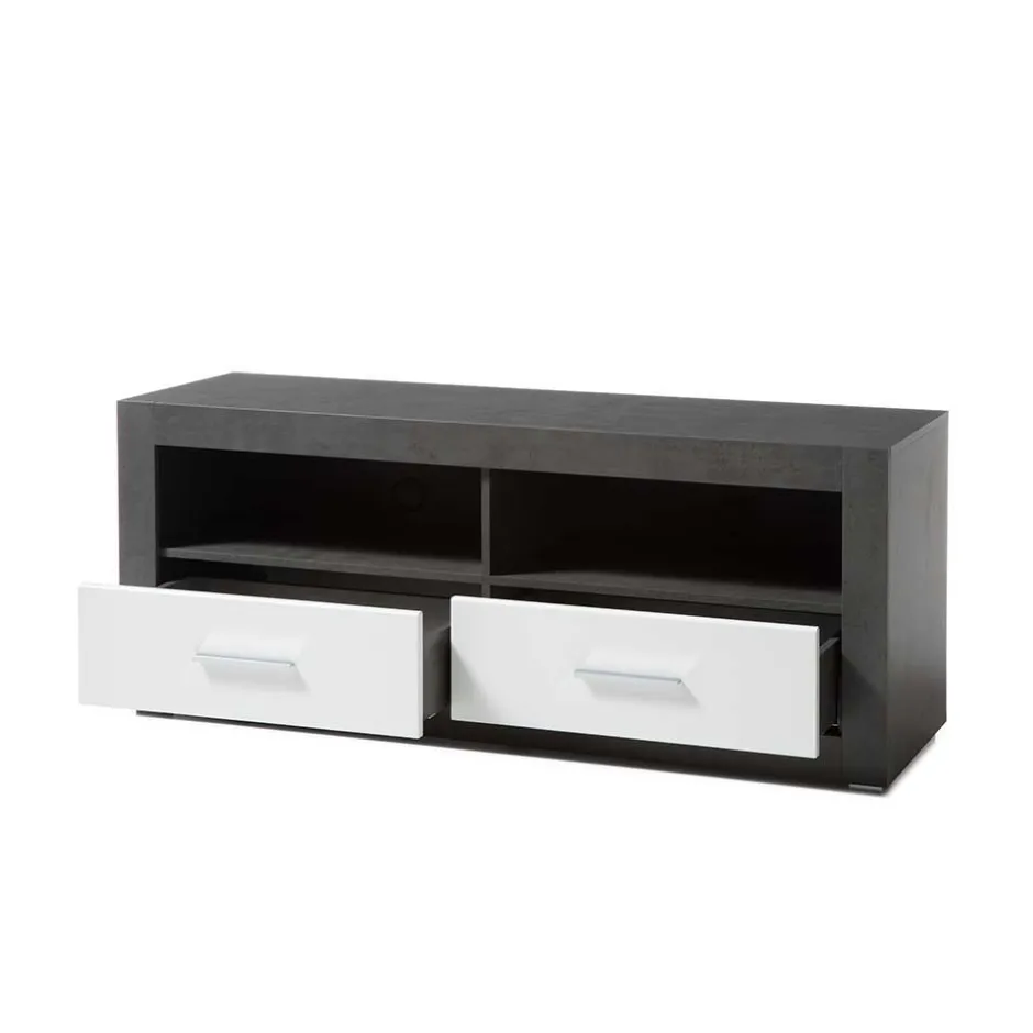 Wohnen Moderne TV Wohnwand als Set - Istensa (vierteilig)