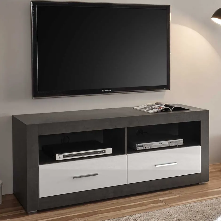 Wohnen Moderne TV Wohnwand als Set - Istensa (vierteilig)