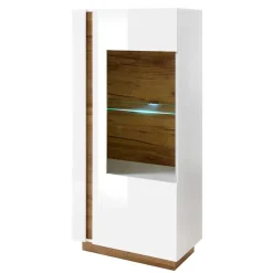 Moderne Vitrine 72x154x40 cm - Myrda^Wohnen Outlet