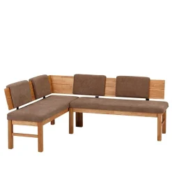 Wohnen Moderne Wildeiche Eckbank mit Polsterung - Virds