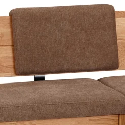 Wohnen Moderne Wildeiche Eckbank mit Polsterung - Virds