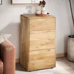 Wohnen Moderne Wildeiche Kommode 52x89x40 cm - Feanor