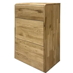 Wohnen Moderne Wildeiche Kommode 52x89x40 cm - Feanor