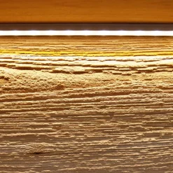 Moderne Wildeiche Vitrine 63x207x43 cm - Acmida^Wohnen Discount