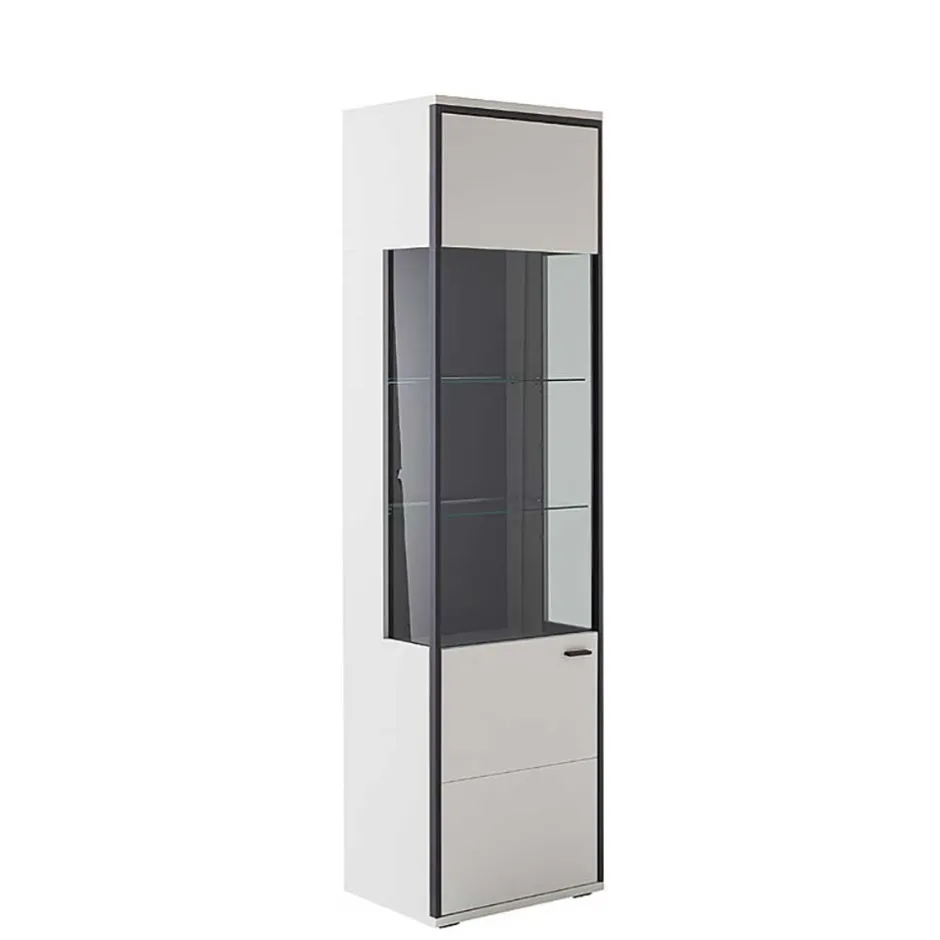 Wohnen Moderne Wohnwand-Möbel im Set - Loazin (vierteilig)