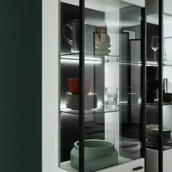 Wohnen Moderne Wohnwand-Möbel im Set - Loazin (vierteilig)