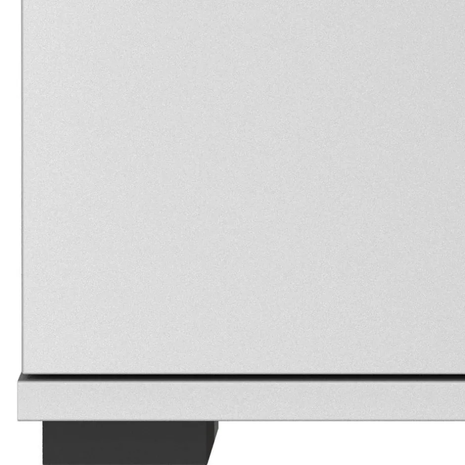 Moderner Aktenschrank in Lichtgrau - Halcoms^Wohnen Best