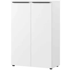 Wohnen Moderner Aktenschrank in Weiß - Sparkle