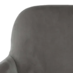 Moderner Armlehnenstuhl in Grau & Schwarz - Sazilo (2er Set)^Wohnen Hot