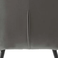 Moderner Armlehnenstuhl in Grau & Schwarz - Sazilo (2er Set)^Wohnen Hot