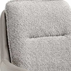 Wohnen Moderner Armlehnenstuhl in Grau - Lyra (2er Set)