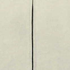 Wohnen Moderner Armlehnenstuhl in Creme Samtstoff - Trocios