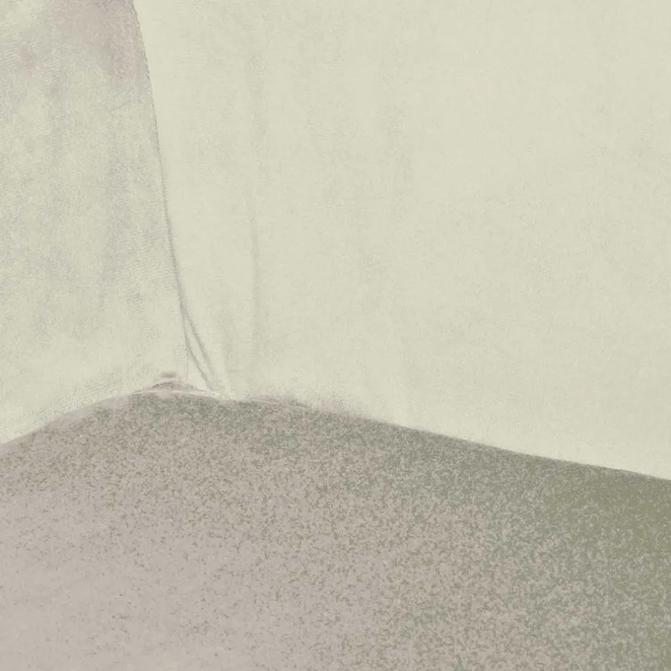 Wohnen Moderner Armlehnenstuhl in Creme Samtstoff - Trocios