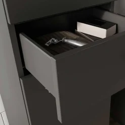 Wohnen Moderner Badezimmerschrank 125 cm hoch - Lucrino