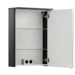 Moderner Badschrank mit Spiegeltür - Vulcanisa^Wohnen New