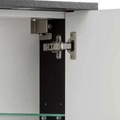 Moderner Badschrank mit Spiegeltür - Vulcanisa^Wohnen New