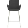 Moderner Barstuhl mit Armlehnen in Dunkelgrau - Vaiana^Wohnen Sale