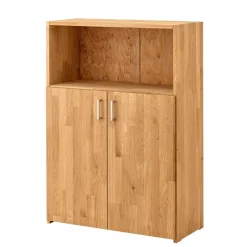 Wohnen Moderner Büroschrank aus Wildeiche Massivholz - Rosenna