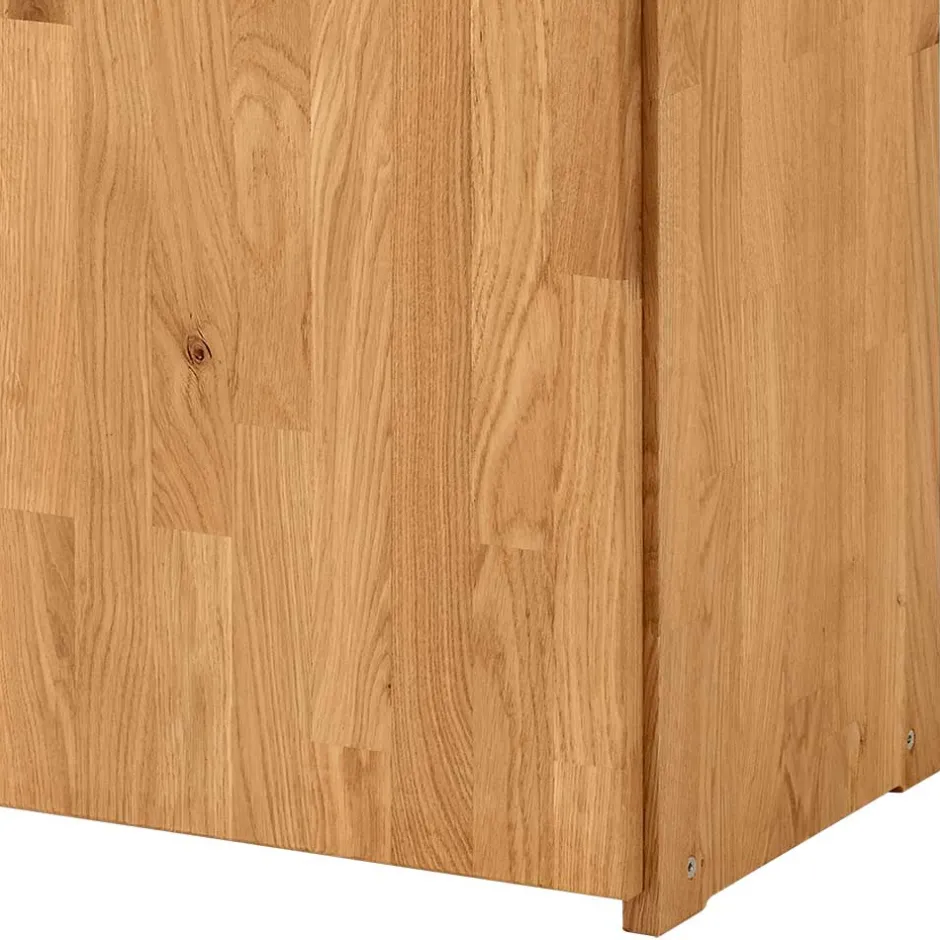 Wohnen Moderner Büroschrank aus Wildeiche Massivholz - Rosenna