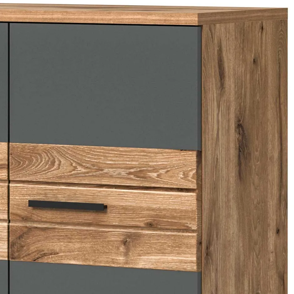 Moderner Büroschrank in Wildeichefarben - Lucios^Wohnen Sale