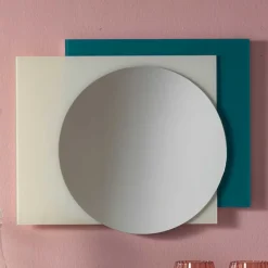 Wohnen Moderner Designspiegel in Rund - Santobal