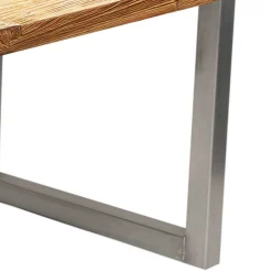 Wohnen Moderner Esstisch aus recyceltem Teakholz - Adison