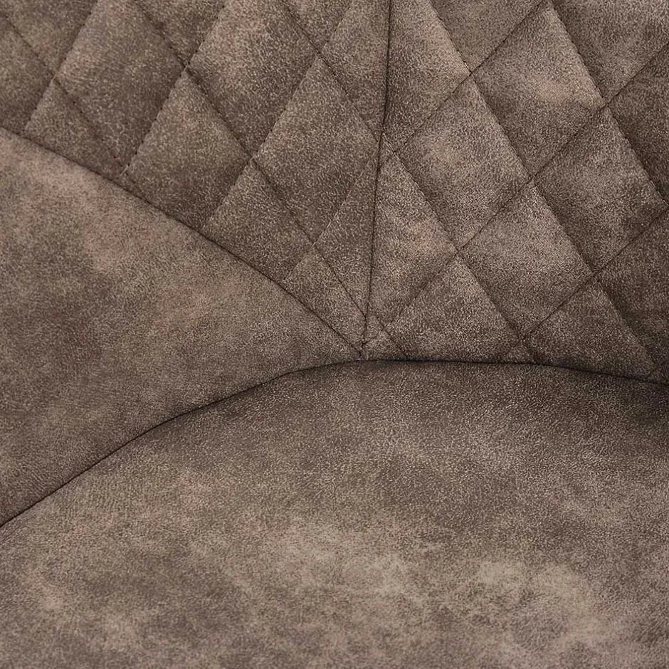 Wohnen Moderner Esstisch Sessel in Taupe - Gozos (2er Set)