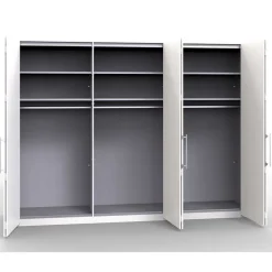 Moderner Falttüren-Schrank fürs Schlafzimmer - Donpiave^Wohnen Outlet