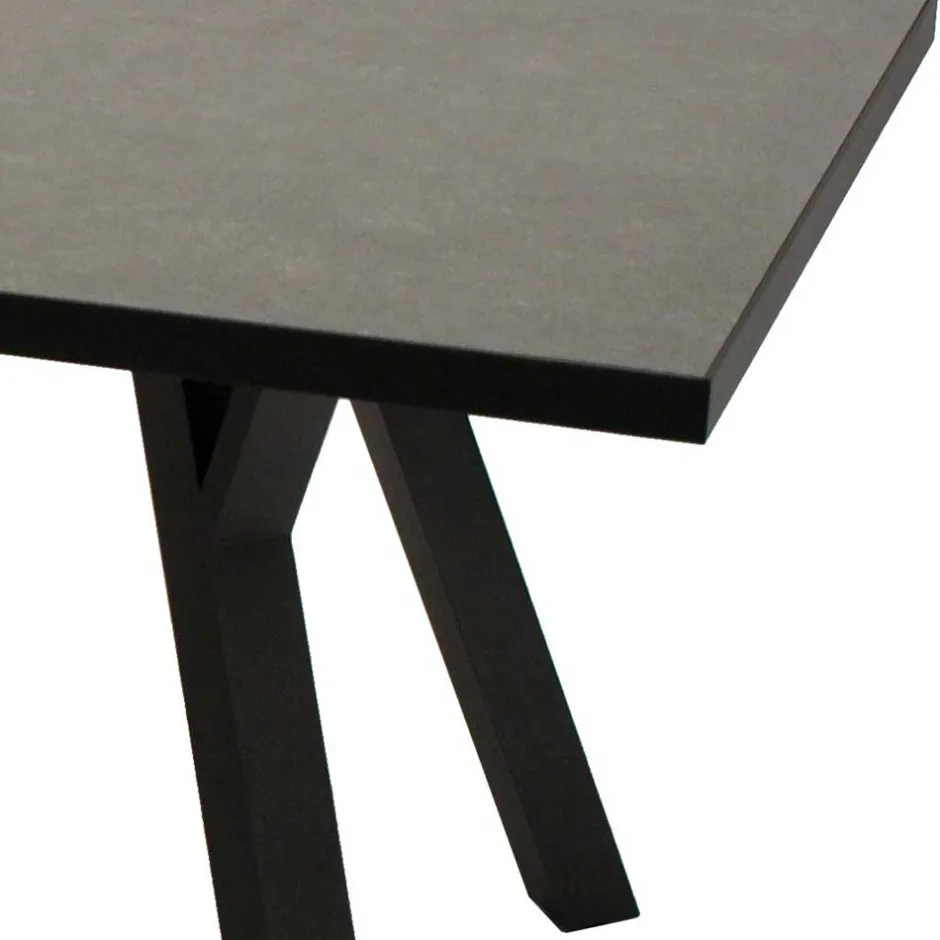 Moderner Gartentisch aus Glas und Aluminium - Curedo^Wohnen