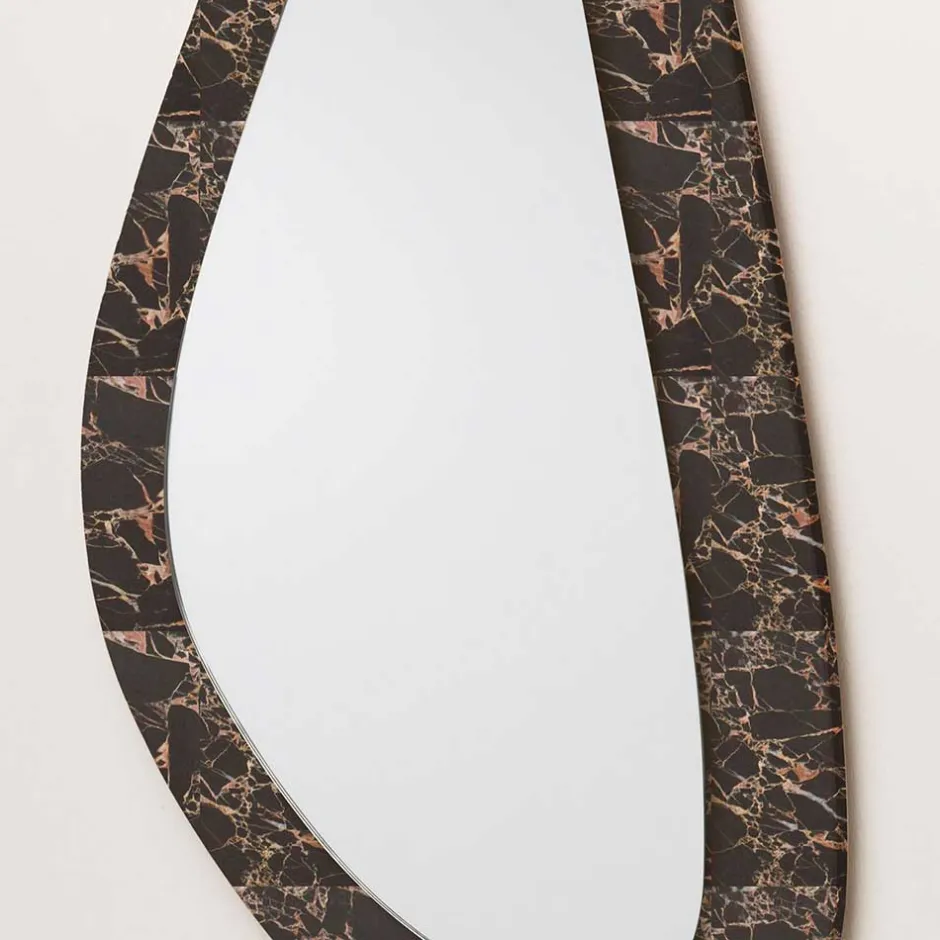 Moderner Glasspiegel mit Steinrahmen - Cibiao^Wohnen Best